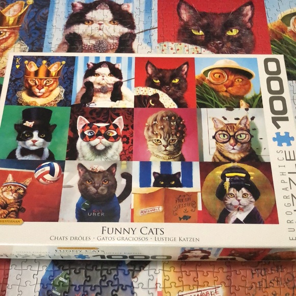 Erographics Other - Erographics 1000 Piece Puzzle 🧩 Funny Cats